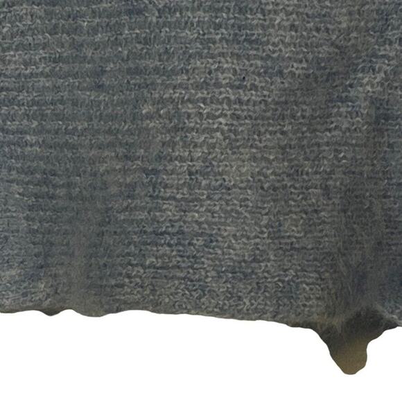 Max Studio Womens Blue 100% 2-Ply Cashmere Long Sleeve Pullover Sweater sz M - Picture 11 of 16